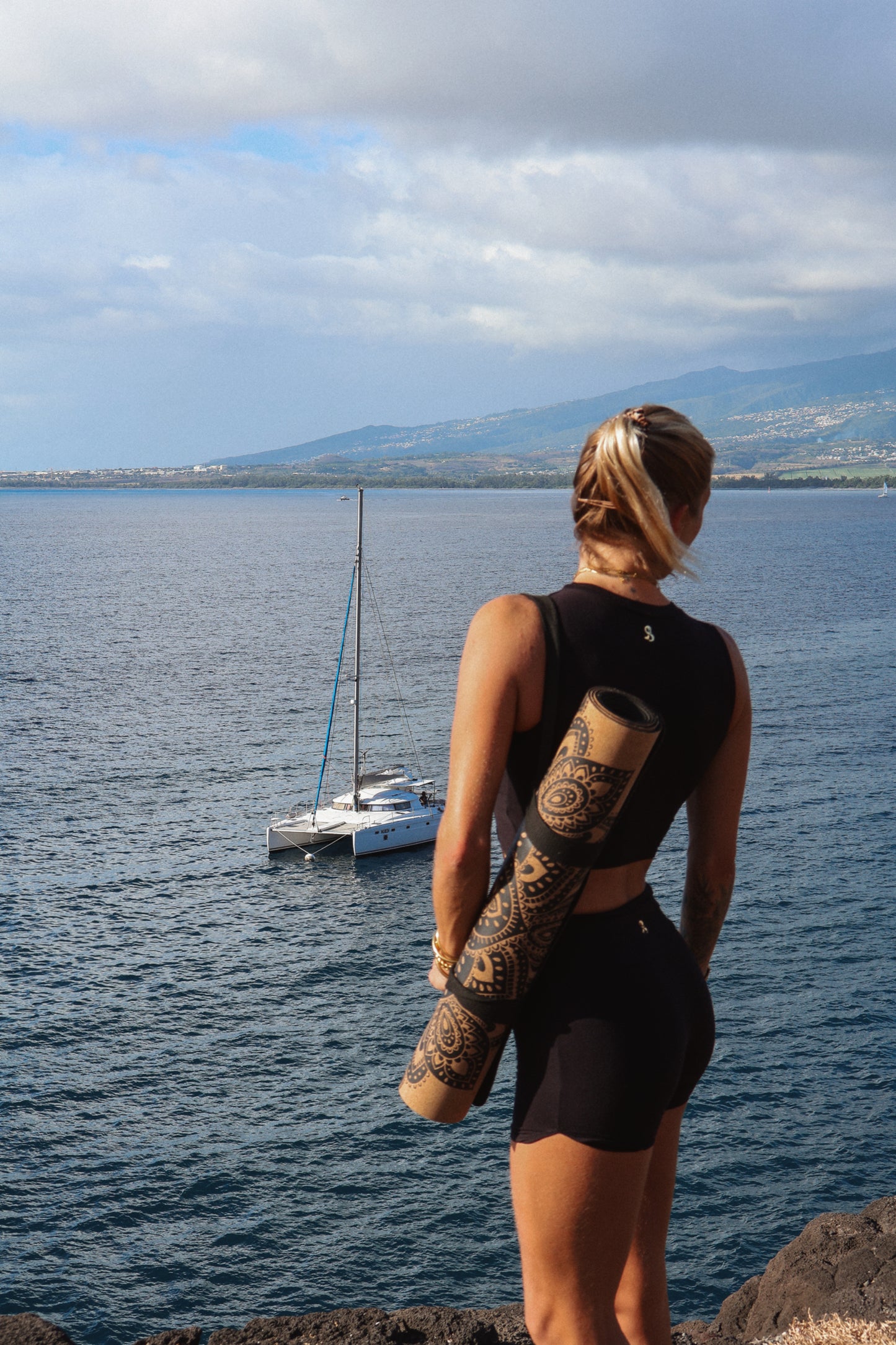 Black Penguin short set