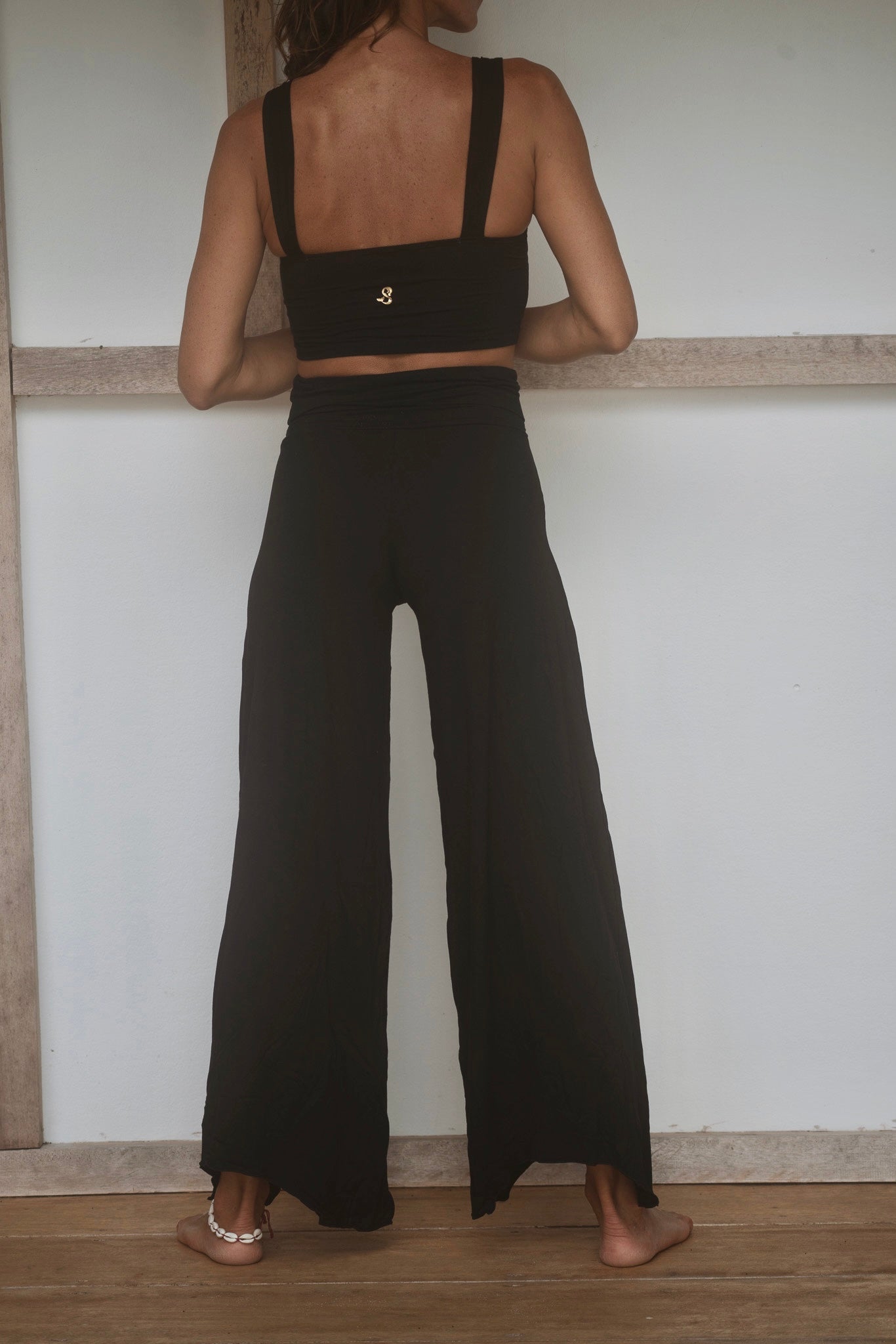 Black Bamboo corset top