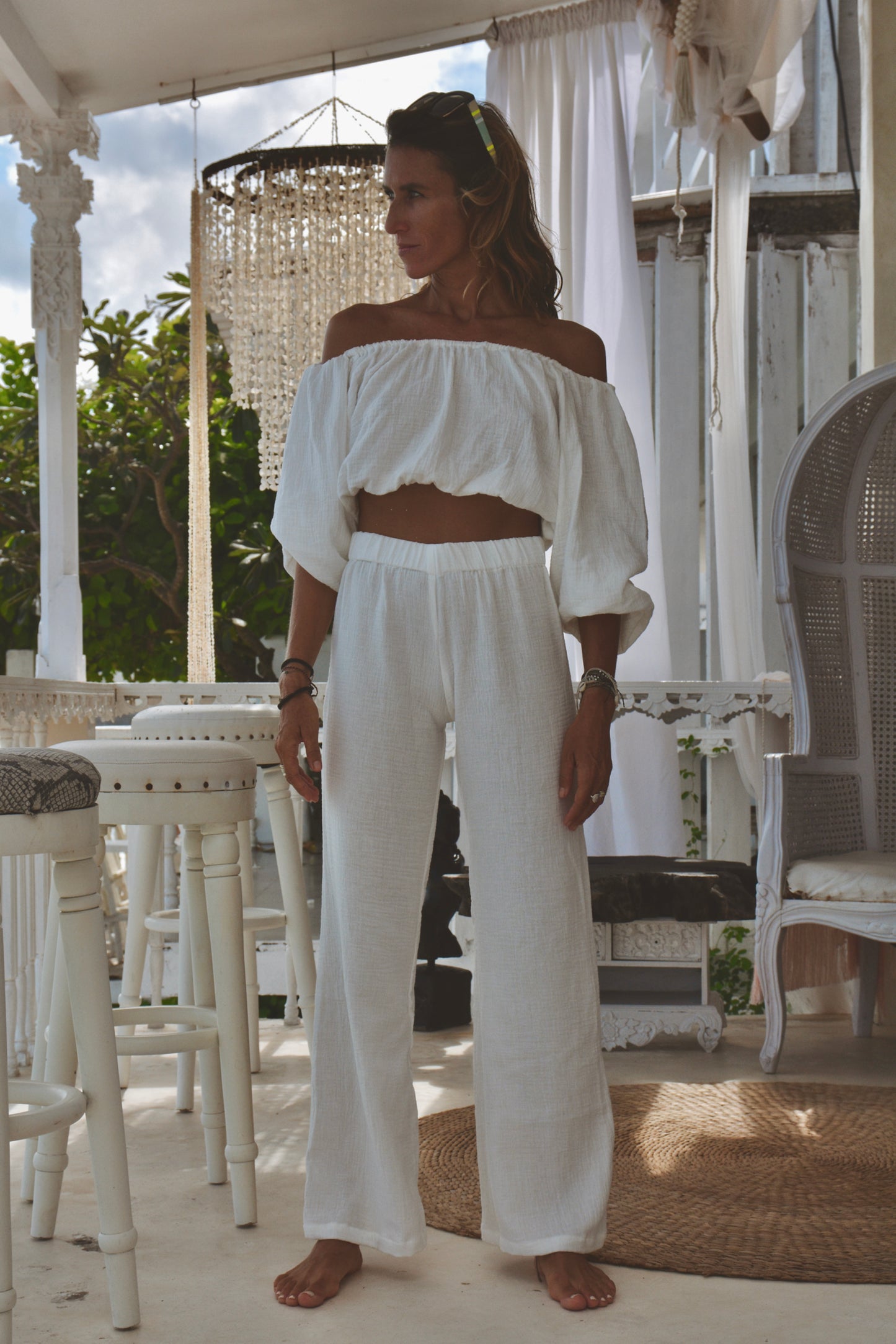 Organic White pants
