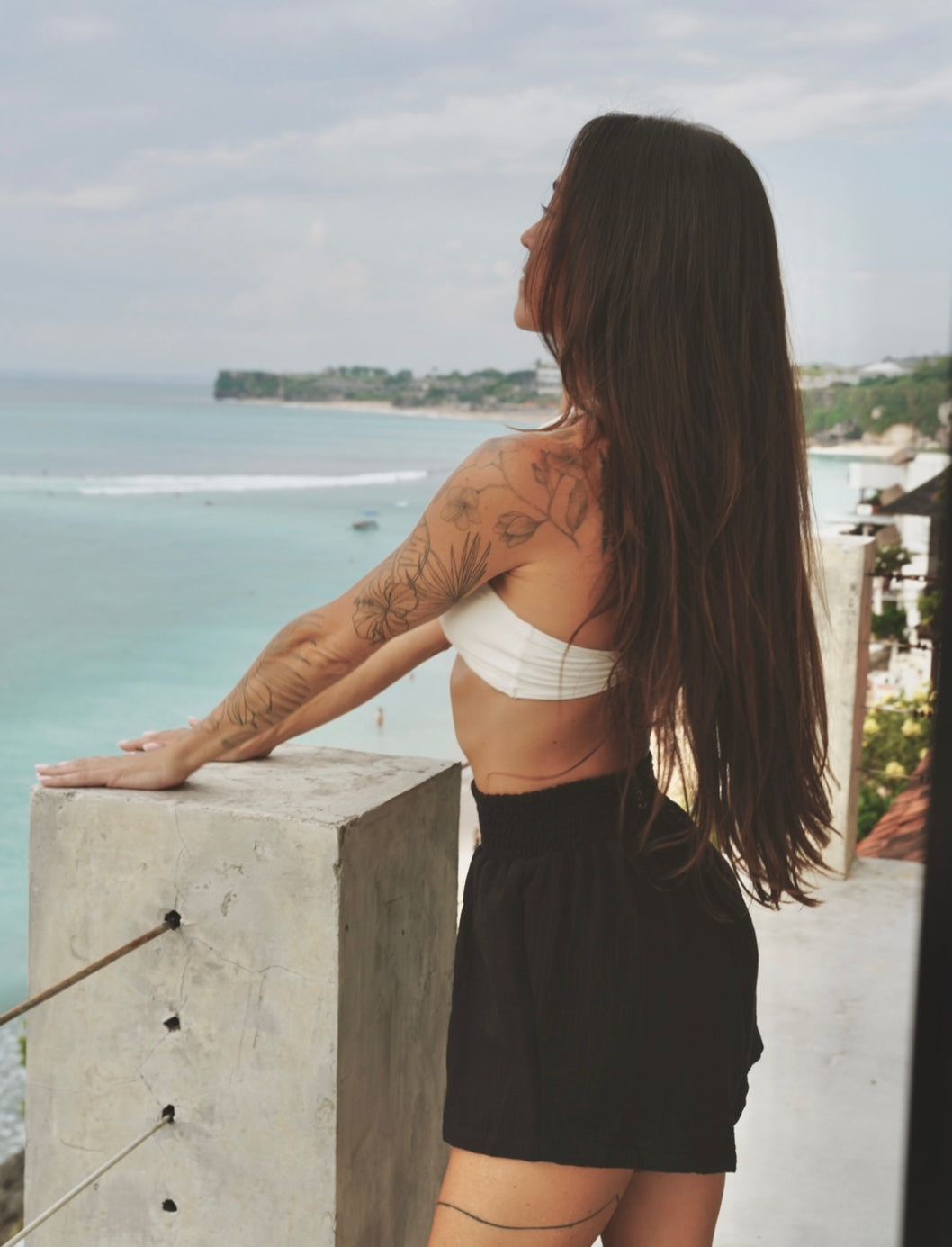 Organic Black Shorts