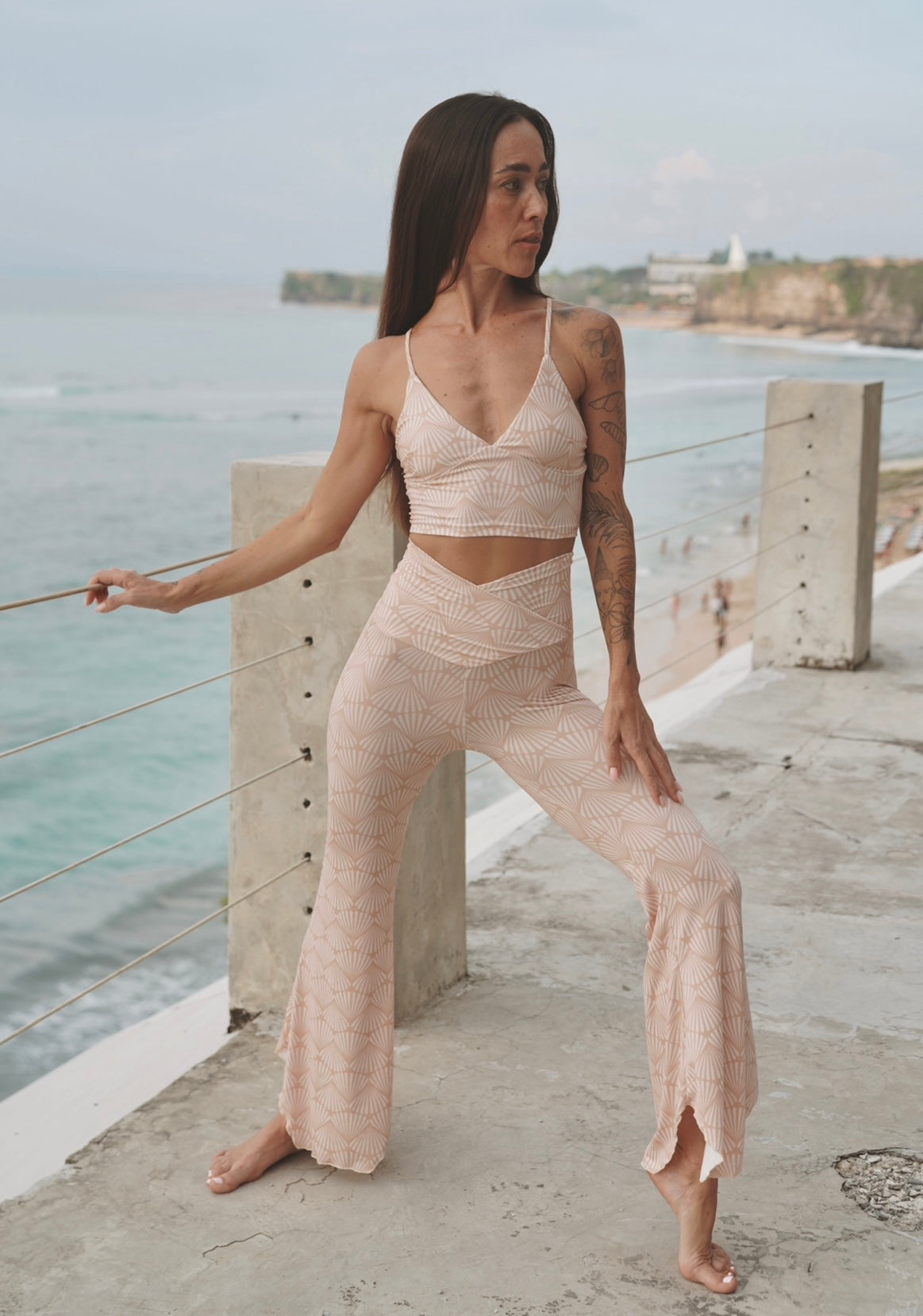 Bell Blush Shell mantas set