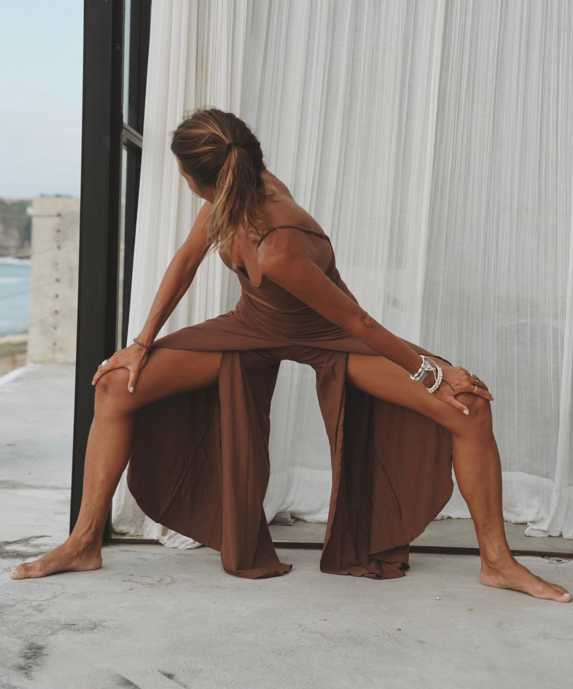 Cacao brown Mantas set