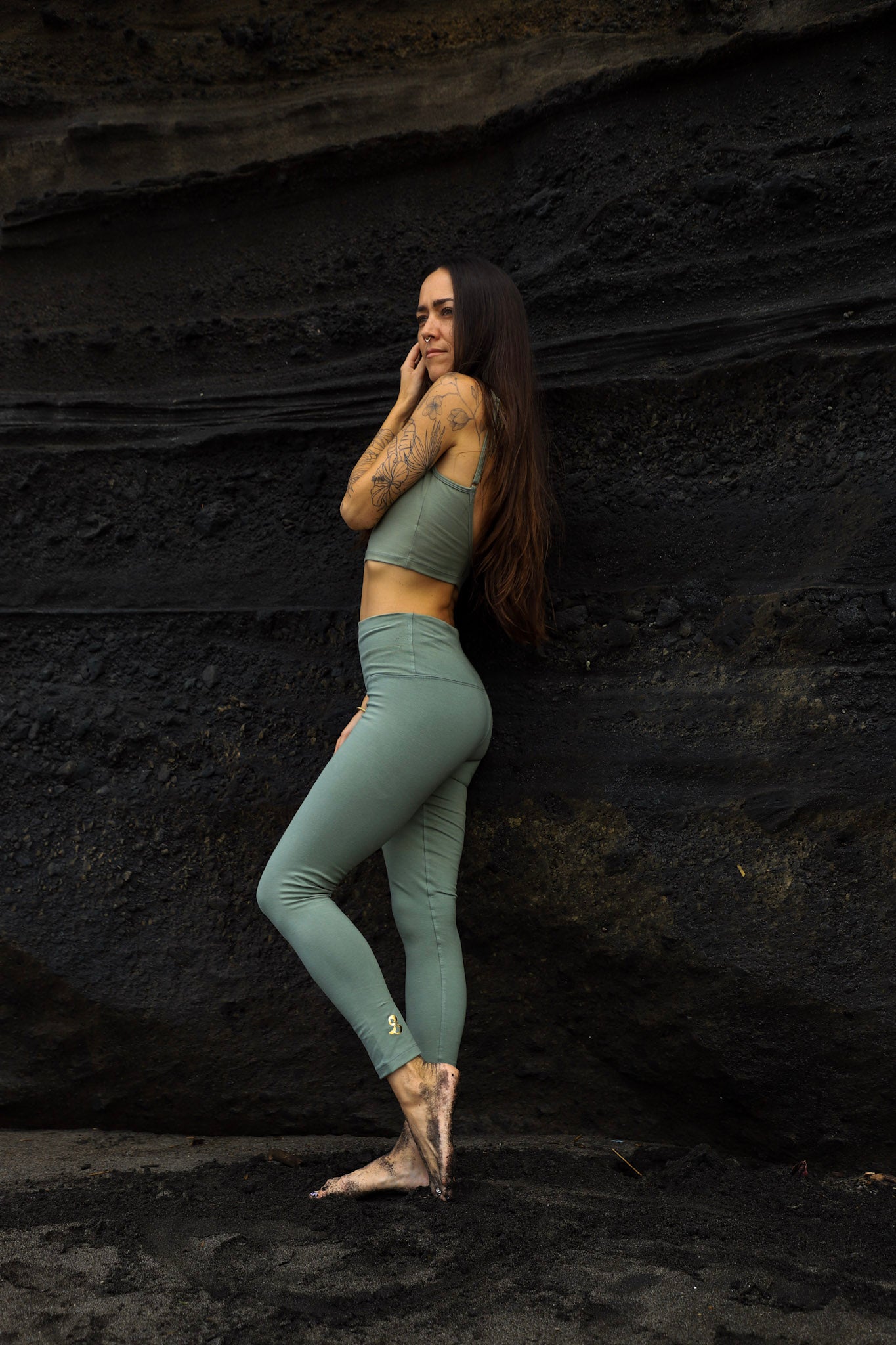 Mint organic leggings