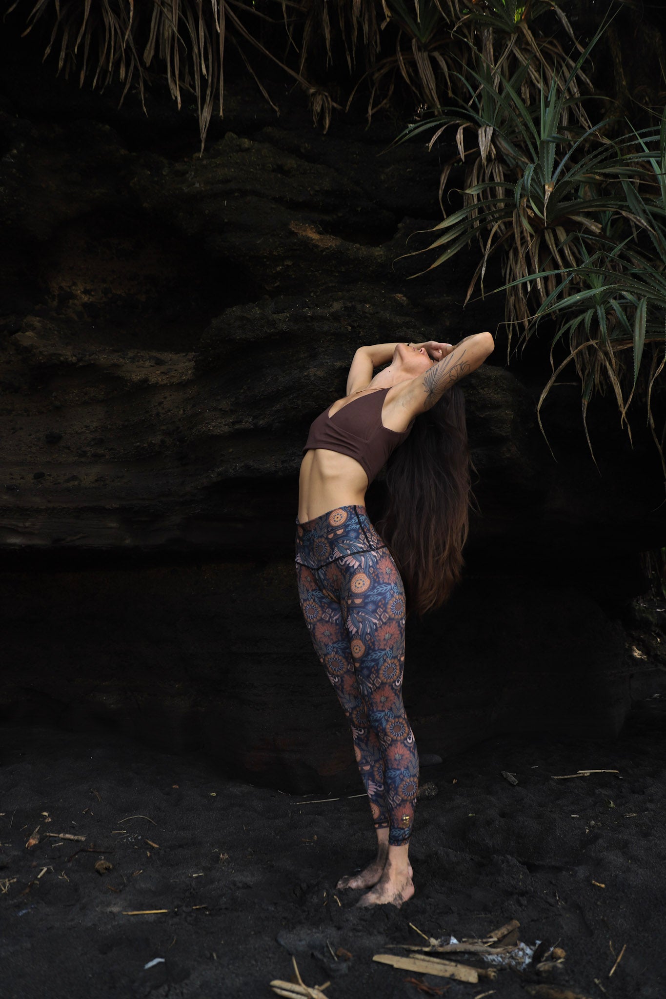 Boho recycled leggings