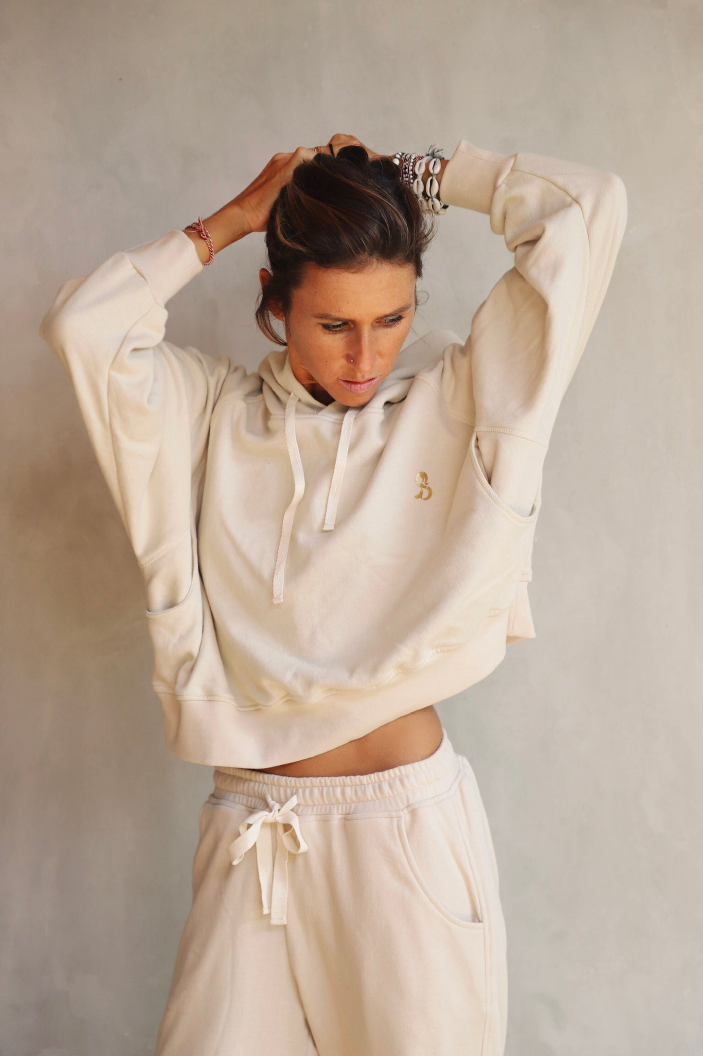Smooth Cream Hoody