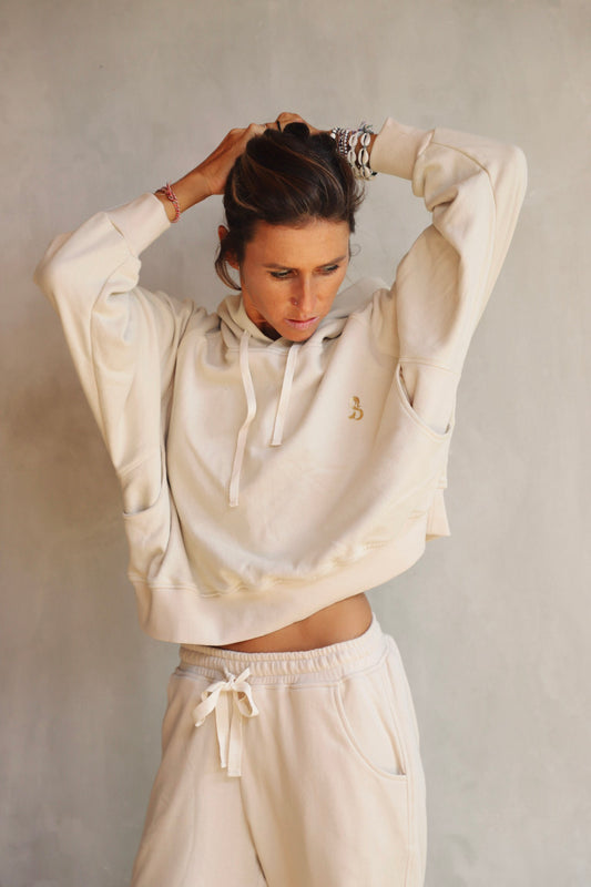Smooth Cream Hoody