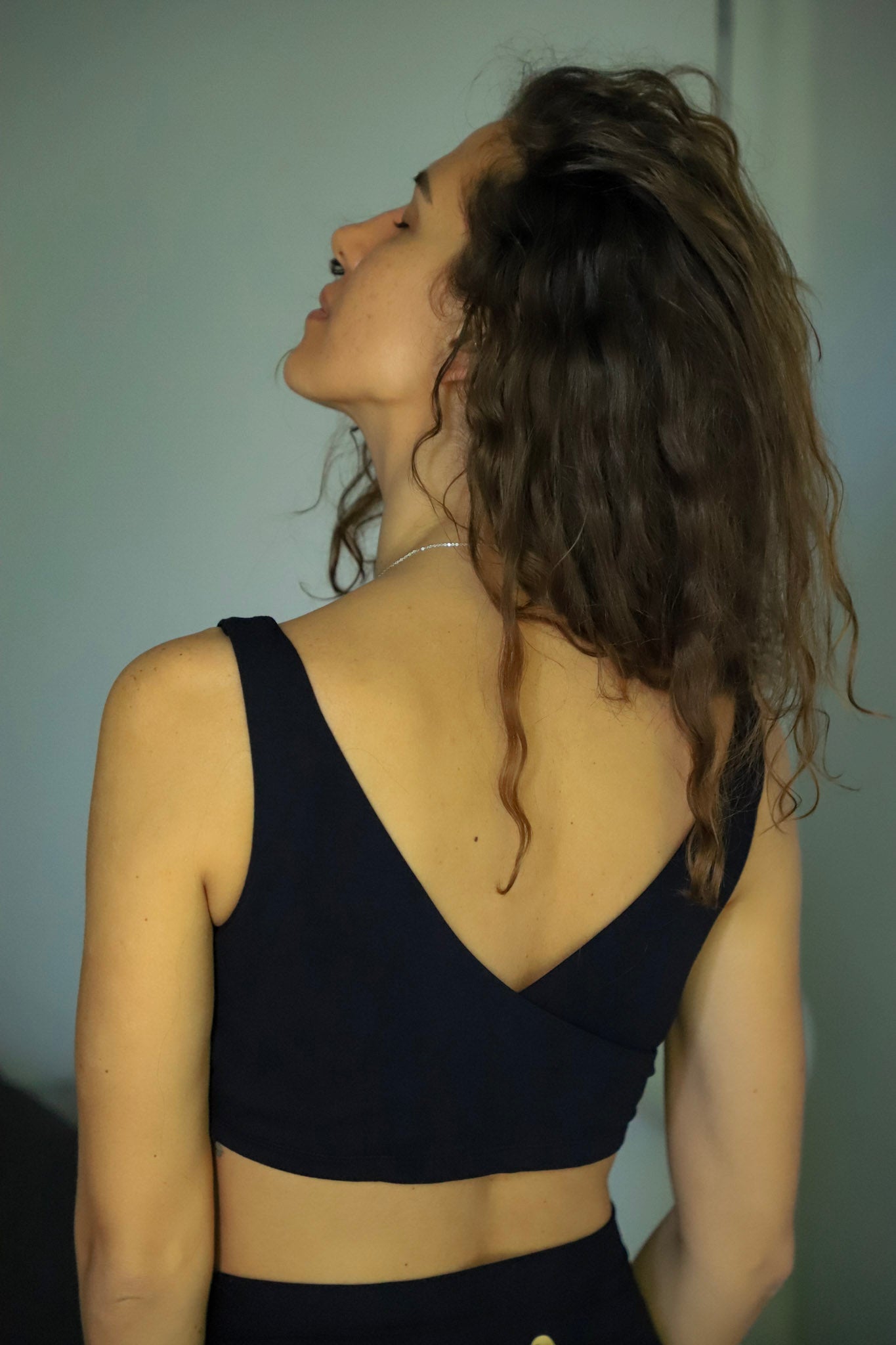 Smooth two sides black top