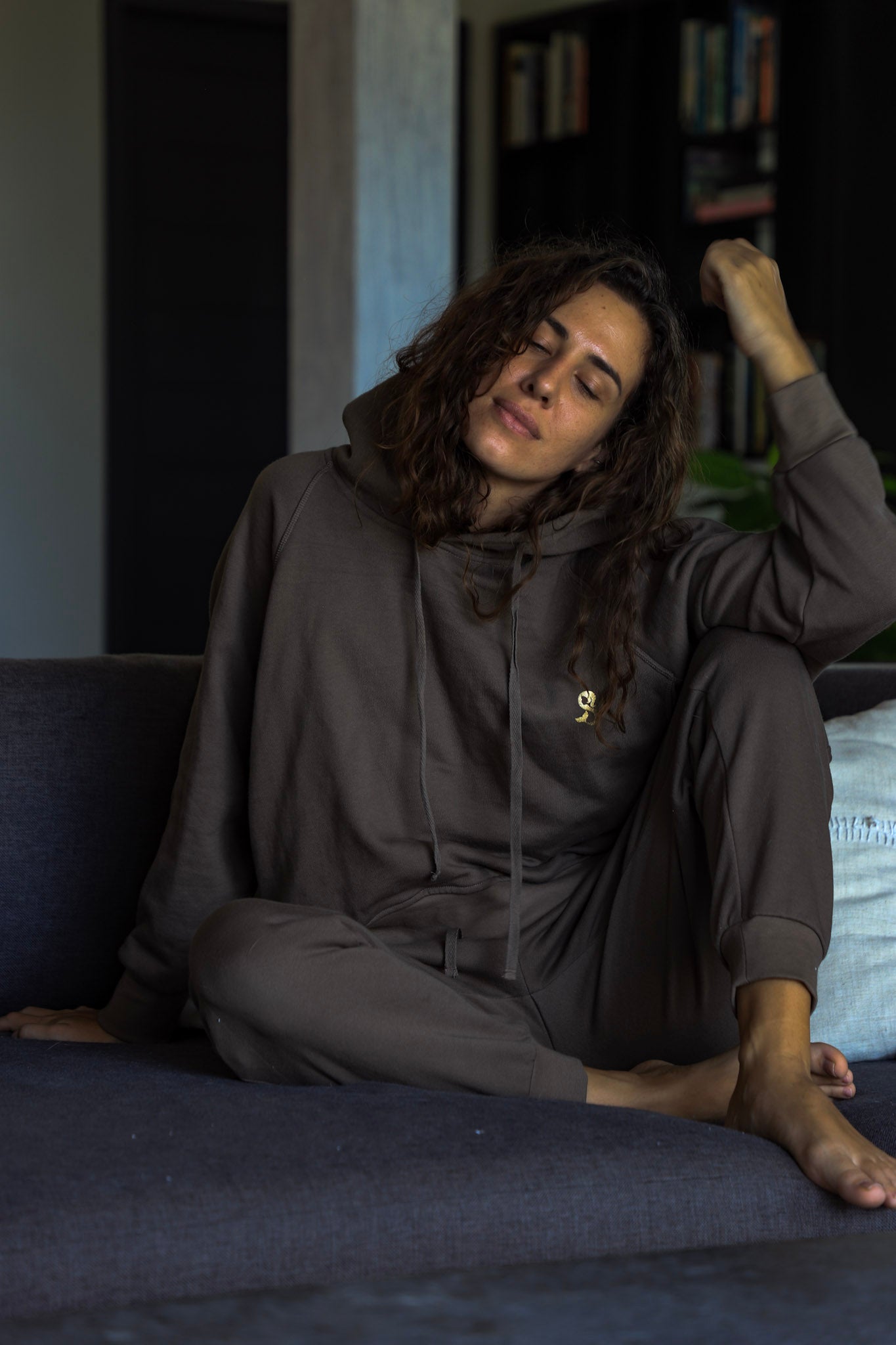 Smooth Brown hoodie