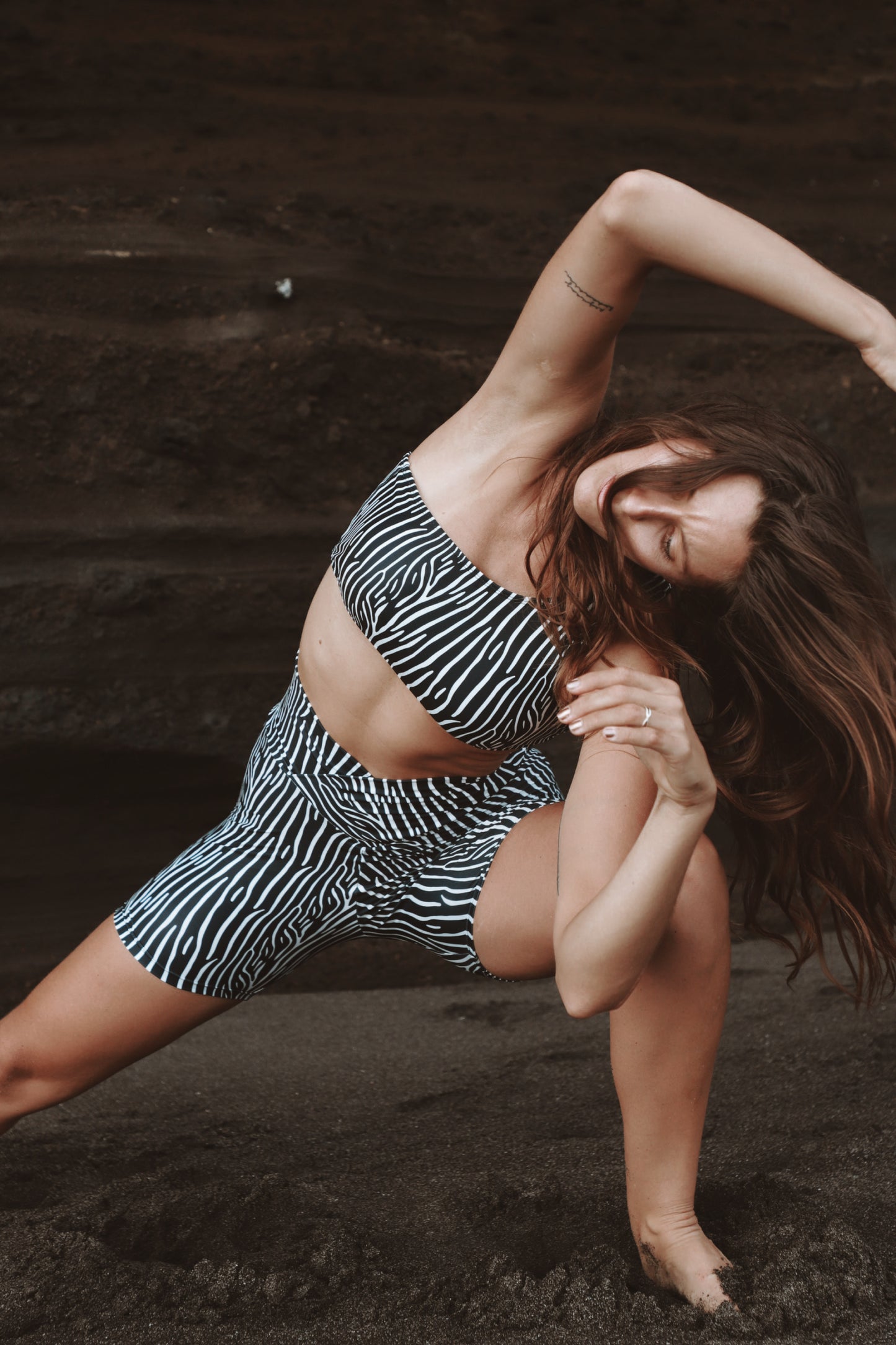 Smooth Zebra short set