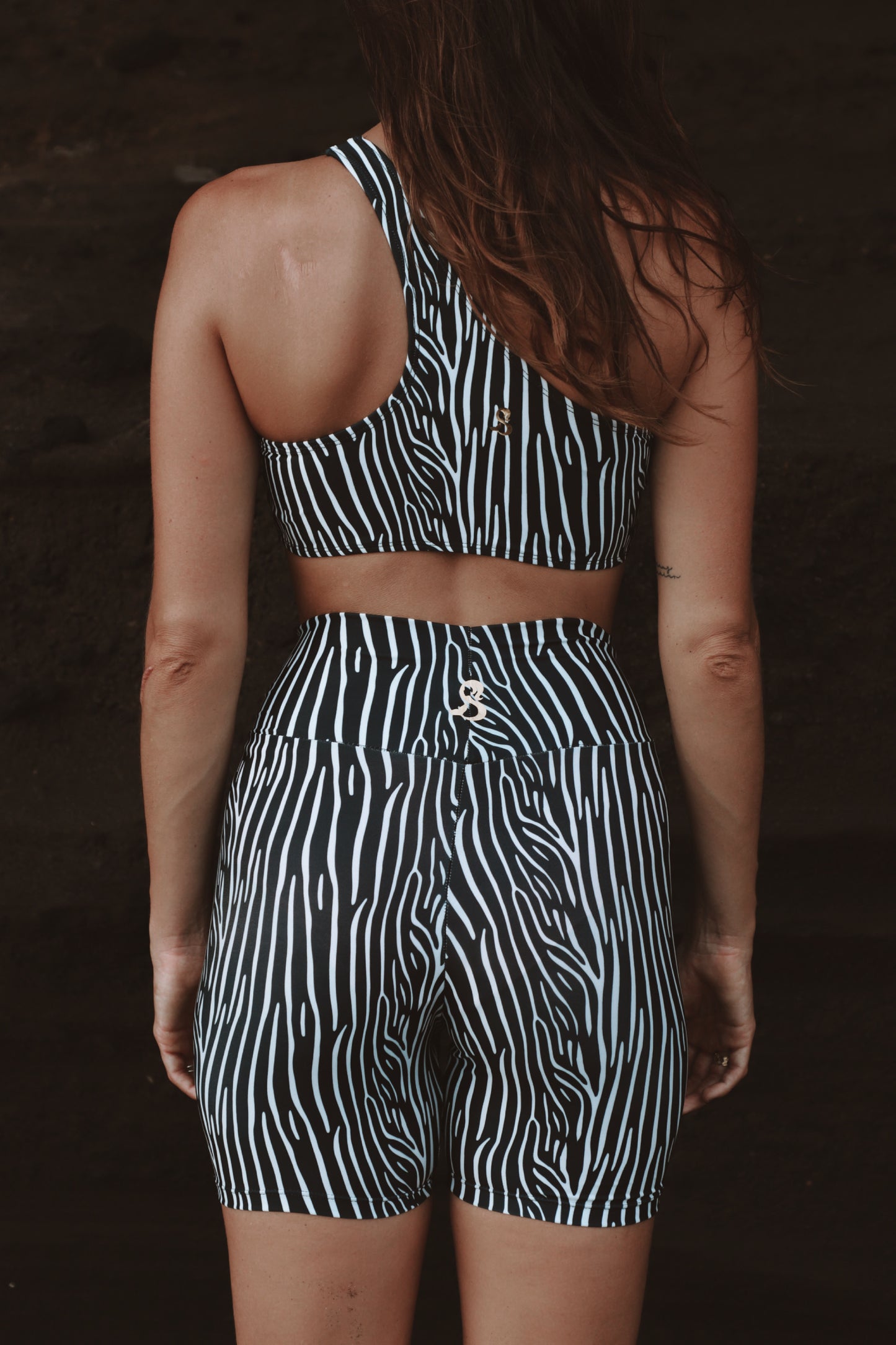 Smooth Zebra short set