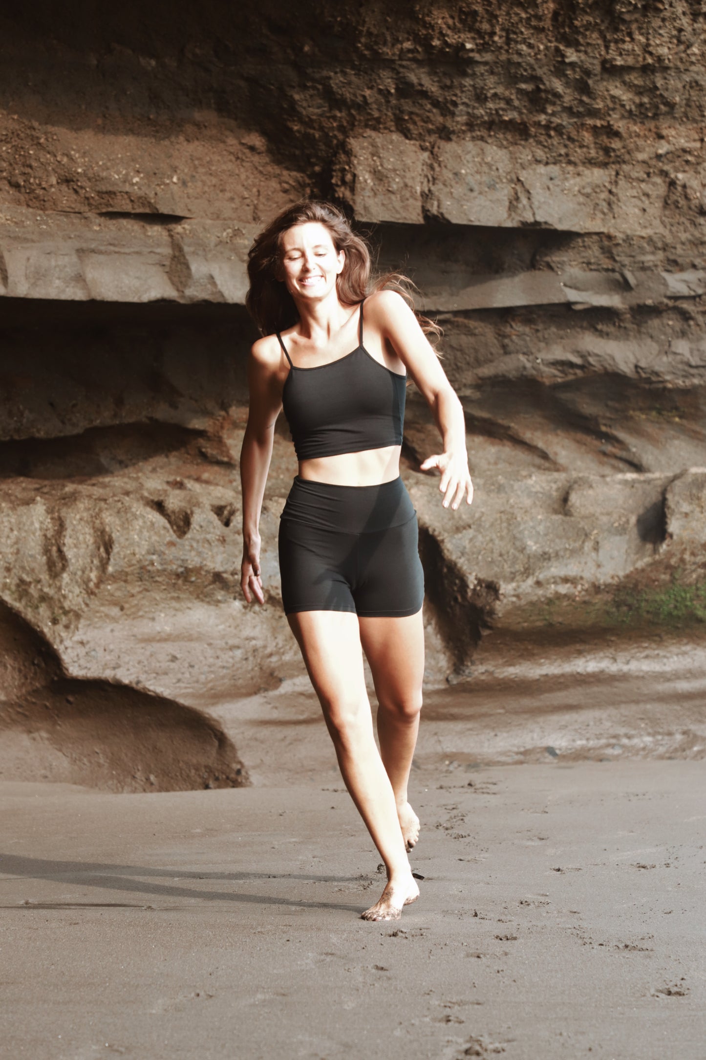 Organic wild Black short set