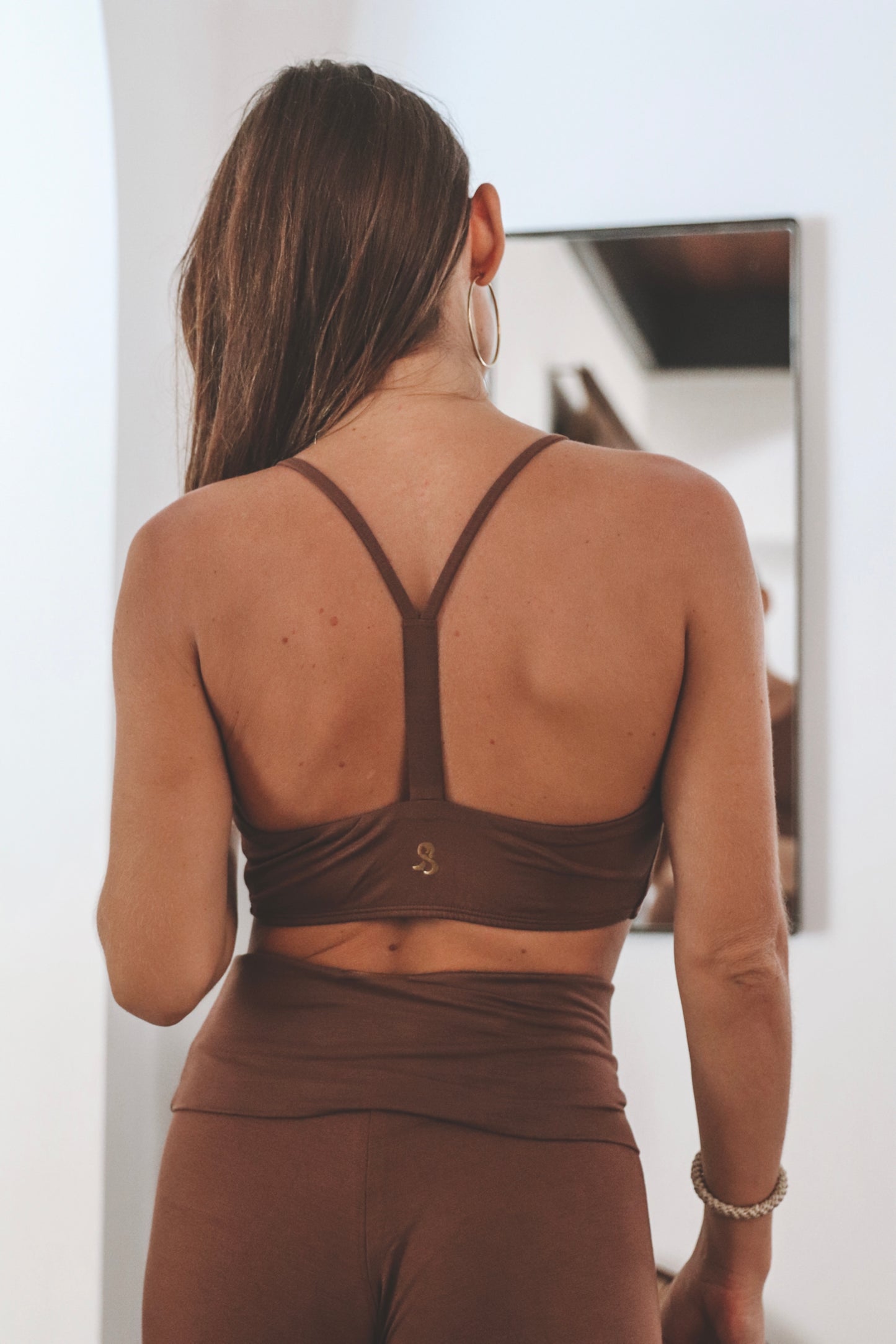 Cacao brown Leyla set