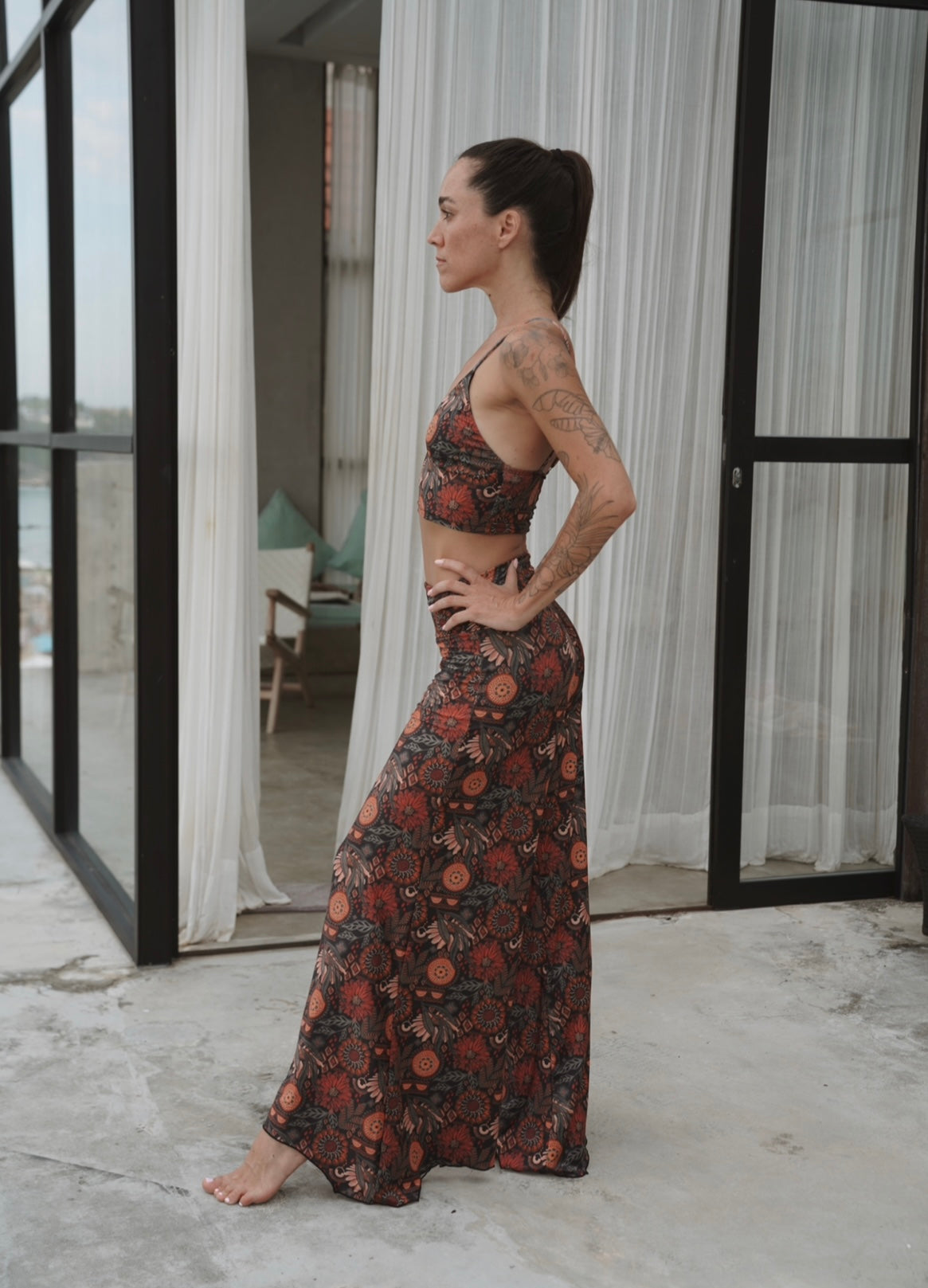 Boho Leyla Mantas set