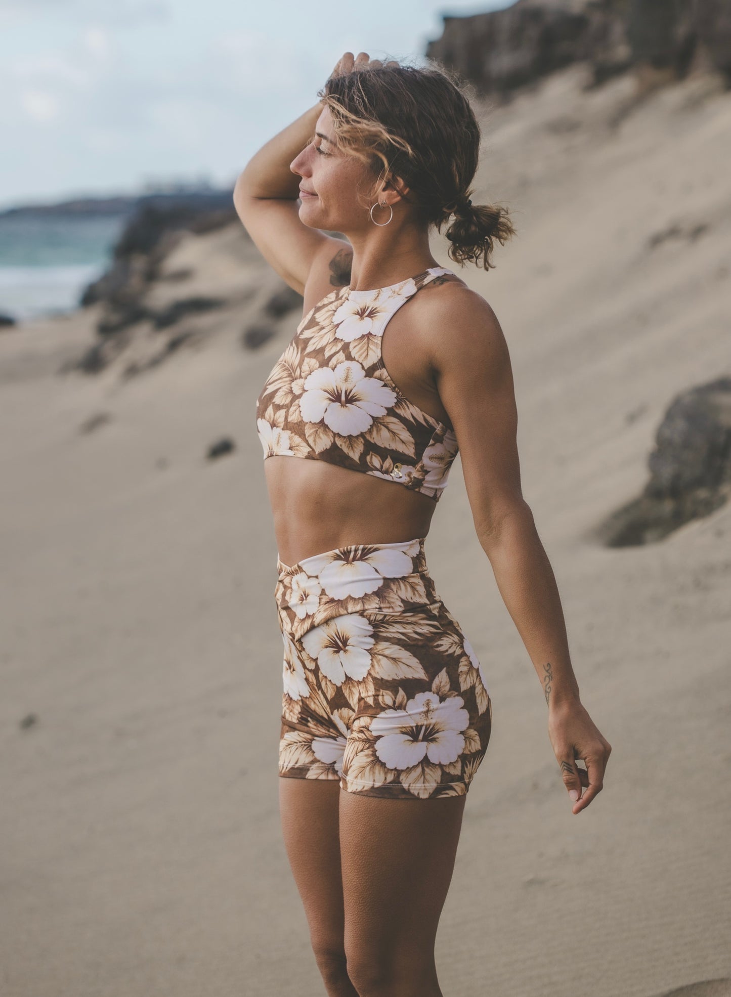 Brown Hibiscus Active Set