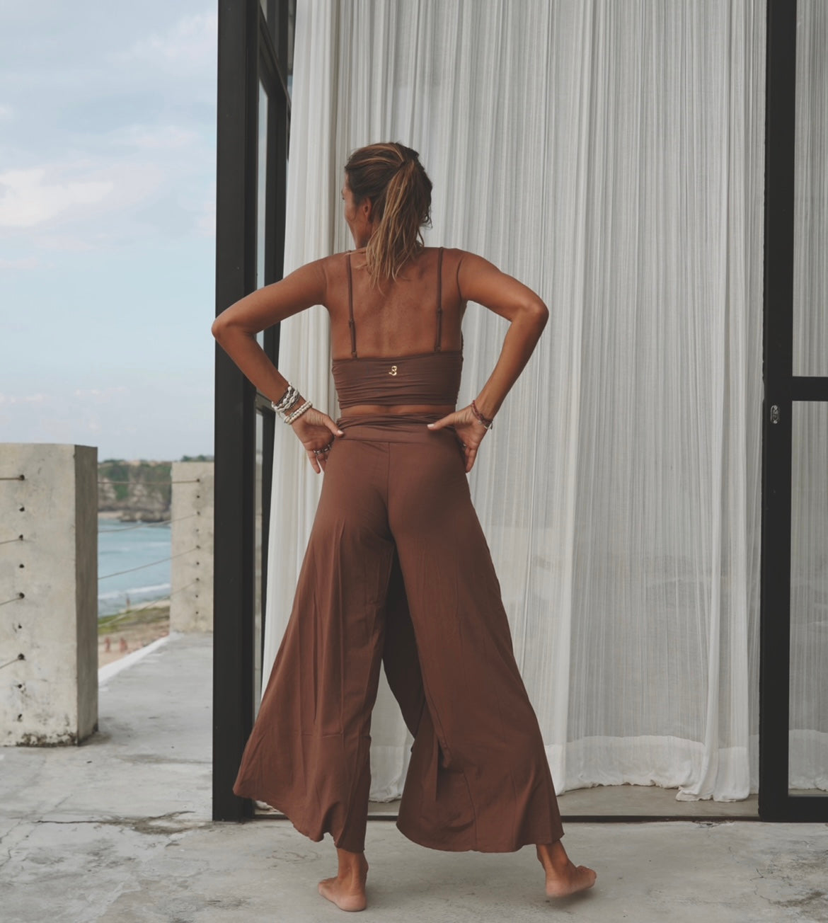 Cacao brown Mantas set