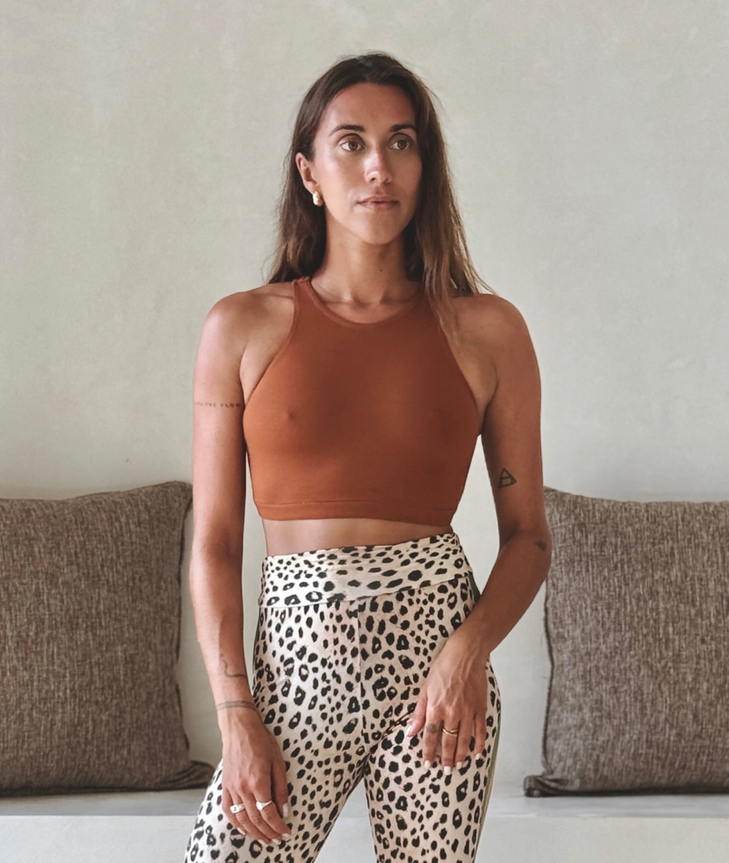 Organic Cotton Ladder Back Top