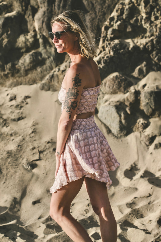 Halus Cotton Skirt Set