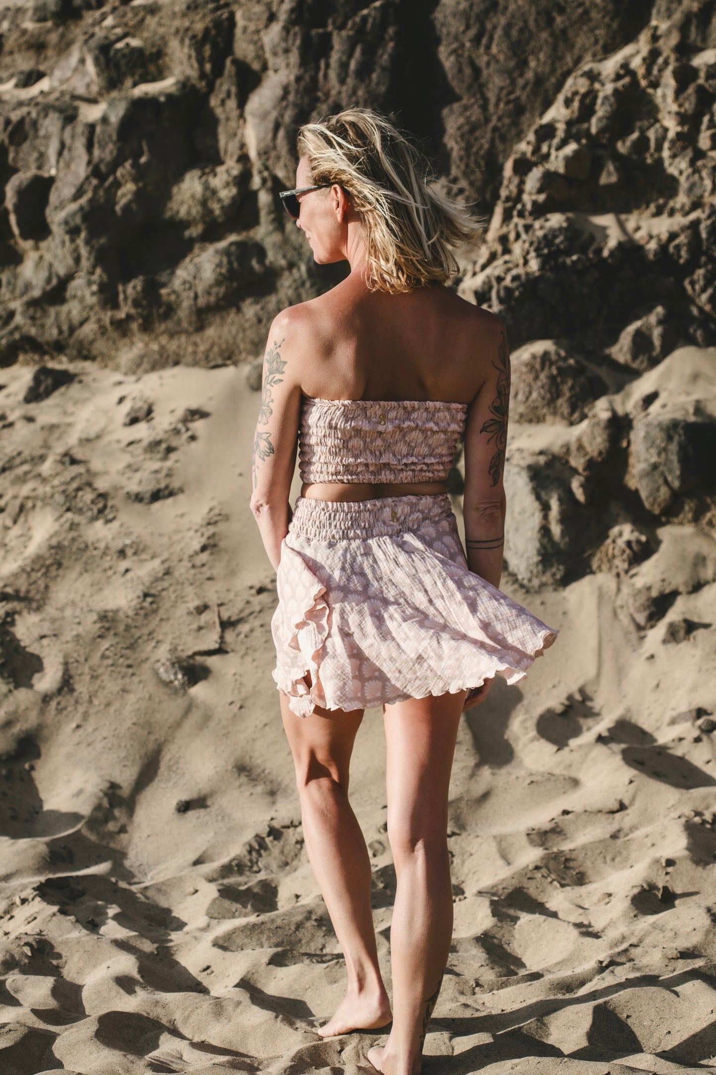 Halus Cotton Skirt Set