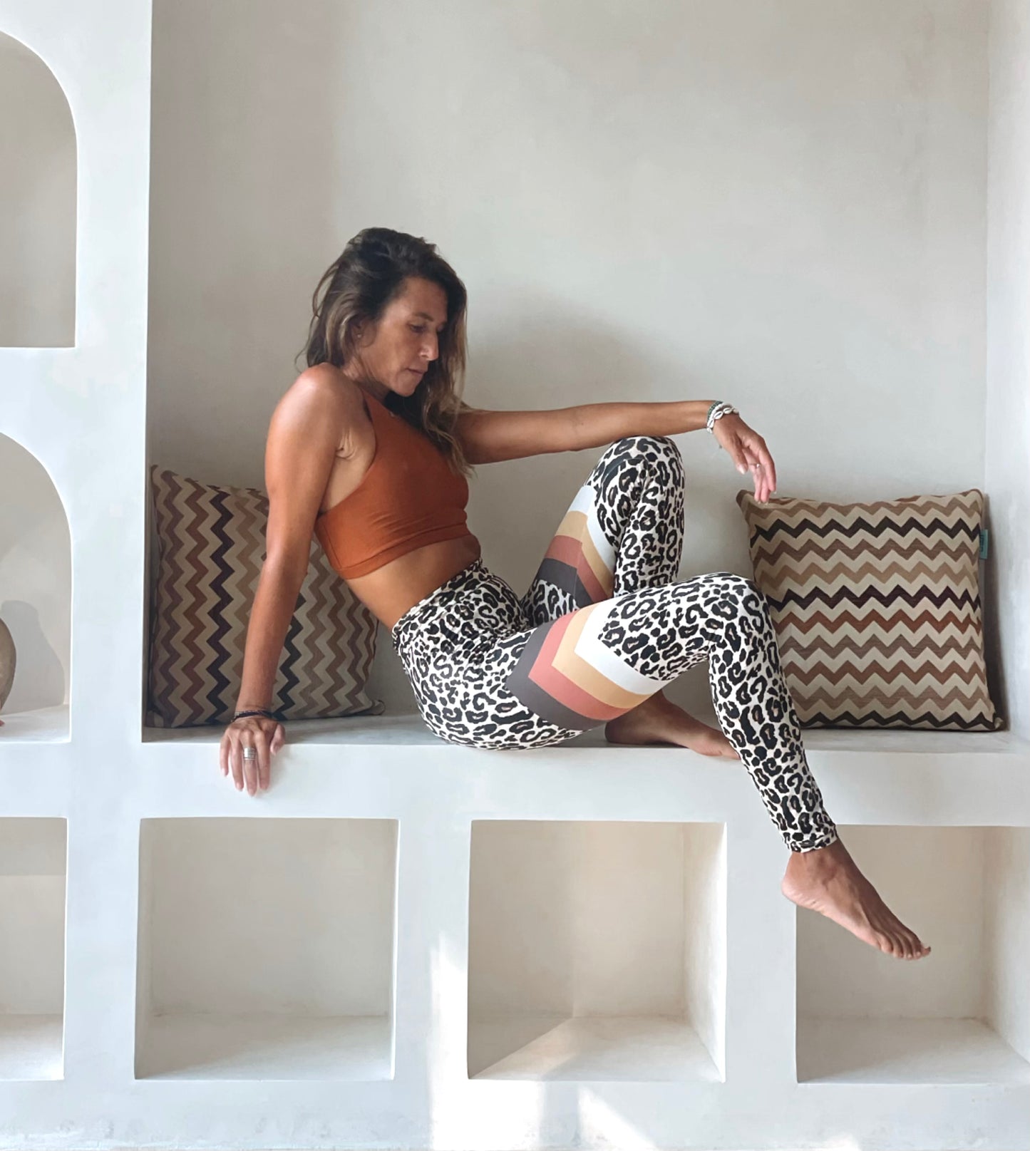Leopard Retro leggins
